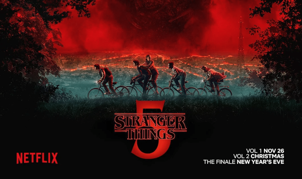 season 5 stranger things poster 2 netflix