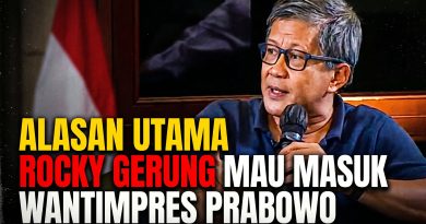 Rocky Gerung Prabowo