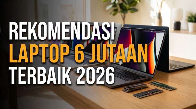 Rekomendasi Laptop 6 jutaan terbaik 2026